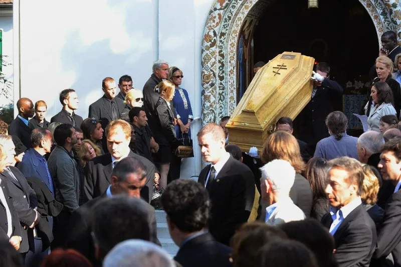 Les obsèques de Filip Nikolic