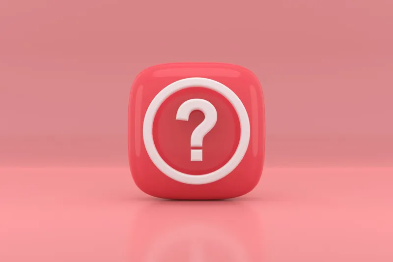 question mark sign icon design 3d rendering