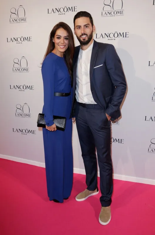 sofia essaidi et son petit ami adrien galo assistant à la soirée du 80e anniversaire de lancome au casino de paris à paris, france, le 07 juillet 2015 photo by jerome domine abacapresscom