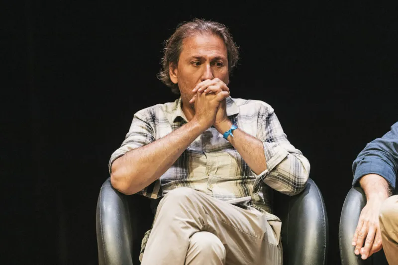 jerome guedj, député socialiste de l'essonne lors de l'université d'été du parti socialiste, à blois, loir-et-cher, france, le 26 août 2023 photo by jeremy paoloni abacapresscom