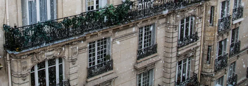 high angle view of paris