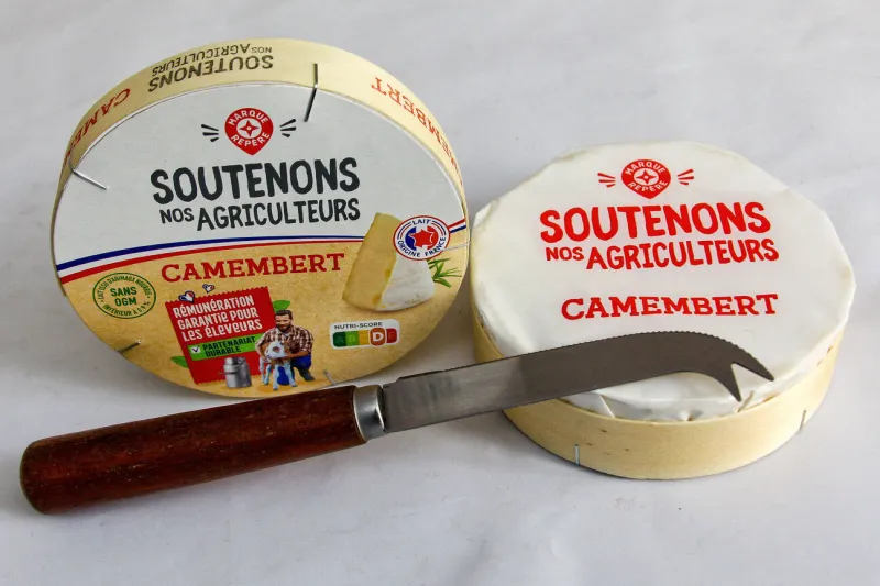 camembert de la marque soutenons nos agriculteurs