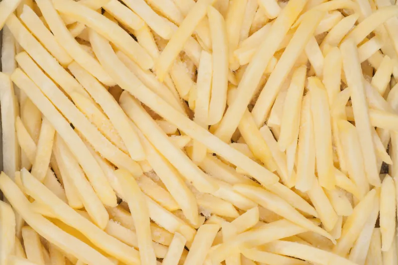 french fries background