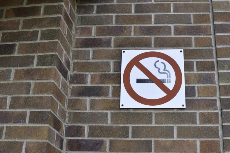no smoking sign