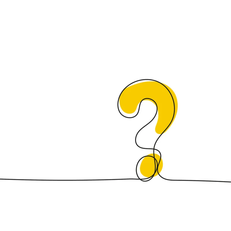 question mark icon in sketch style help and quiz vector symbol faq sign continuous line editable stroke