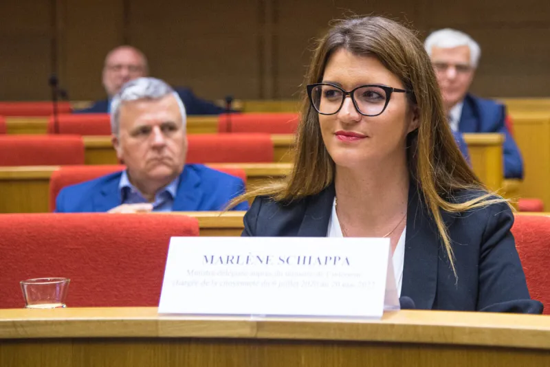 audition de marlène schiappa sur l'affaire du fonds marianne - paris