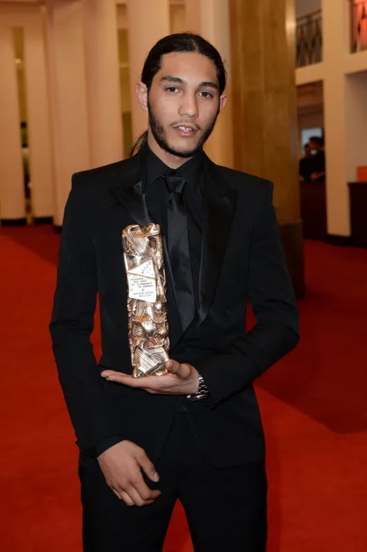 le meilleur jeune acteur dylan robert dans les coulisses de la 44e cérémonie des césar du cinéma qui s'est tenue à la salle pleyel à paris, en france, le 22 février 2019 photo by aurore marechal abacapresscom
