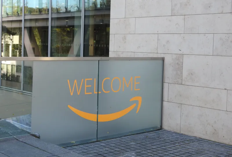 29th october 2022, dublin, ireland amazon's burlington plaza offices in dublin