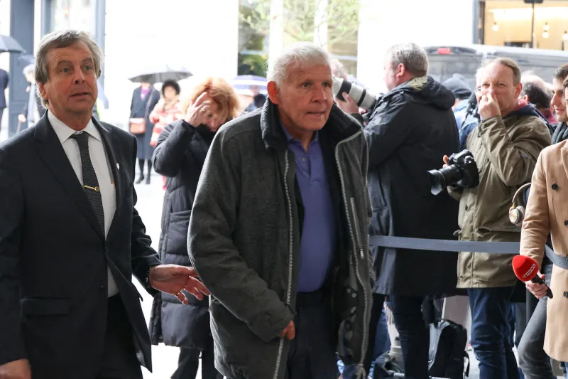 funérailles de frédéric mitterrand - paris