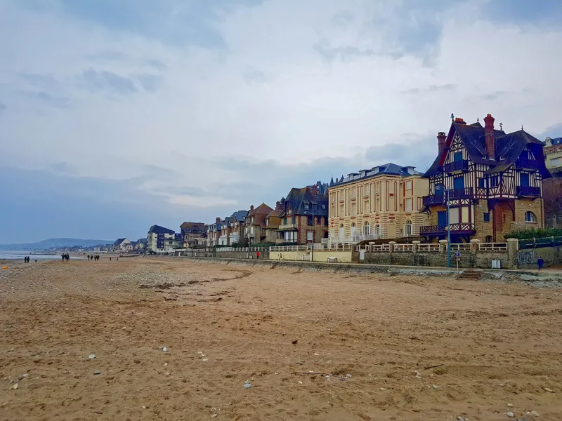 villers-sur-mer beach - normandy, france
