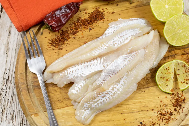 raw whiting fillet