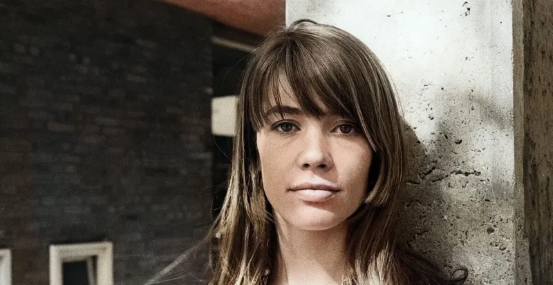 2d7tg41 musik aus studio b, musiksendung, deutschland 1966, gaststar   françoise hardy avant le concert à hambourg photo par alamy abacapresscom
