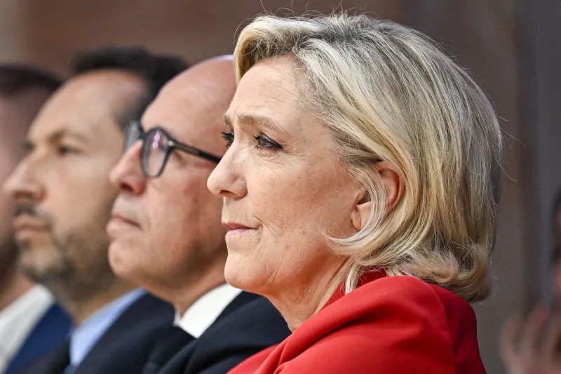 rn program presented by jordan bardella - paris