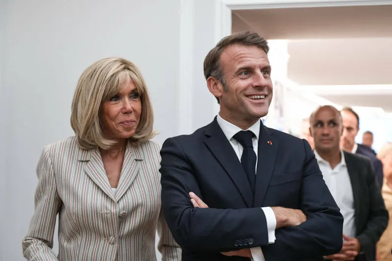 paris 2024 - macron inaugure la maison de l'elysée