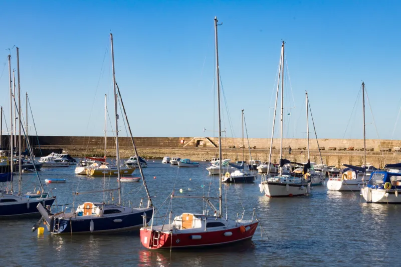 lyme regis, dorset, england