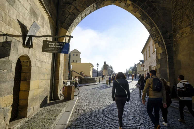 république tcheque, prague, le pont charles