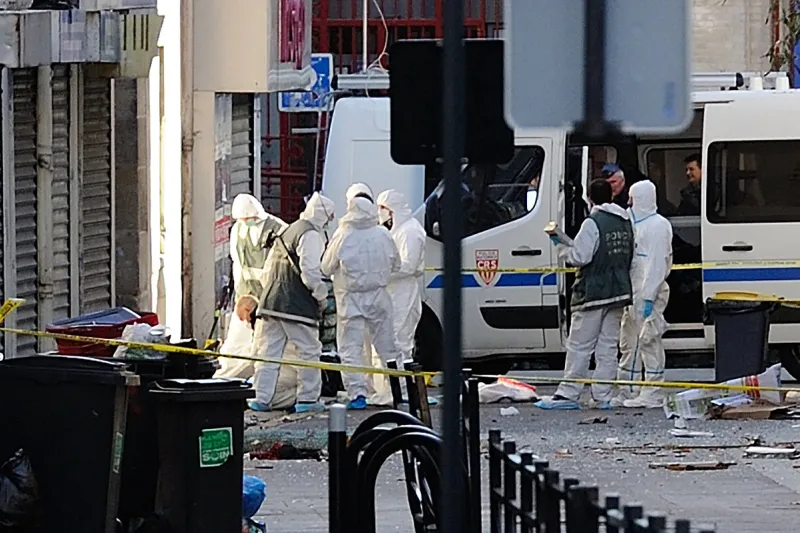 déploiement policier et militaire saint-denis - france