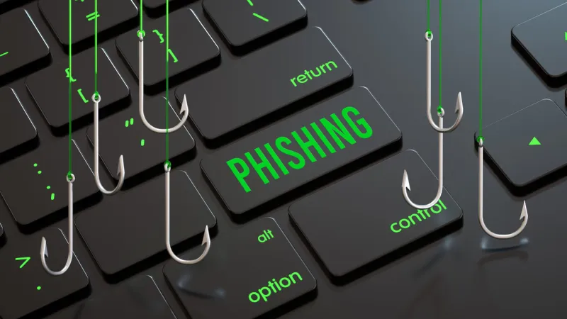 phishing concept, hacking concept, phishing hook concept