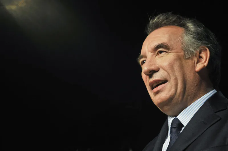 lyon (69) meeting de françois bayrou, candidat du modem à la présidentielle, à l'auditorium paul bocuse à eurexpo le 16042012 , présidentielle , élection , candidat , meeting , discours , modem , tribune , photo by and abacapresscom