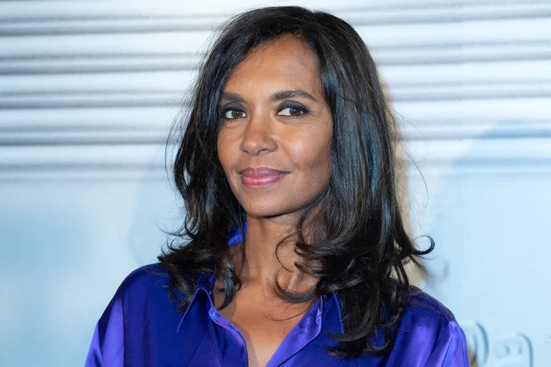 karine le marchand assiste au dernier défilé jean-paul gaultier haute couture printemps Été 2020 dans le cadre de la semaine de la mode à paris, france, le 22 janvier 2020 photo by aurore marechal abacapresscom