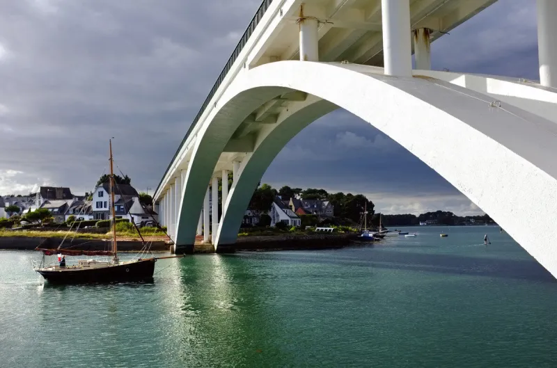 la trinite-sur-mer (56)   le pont de kerisper