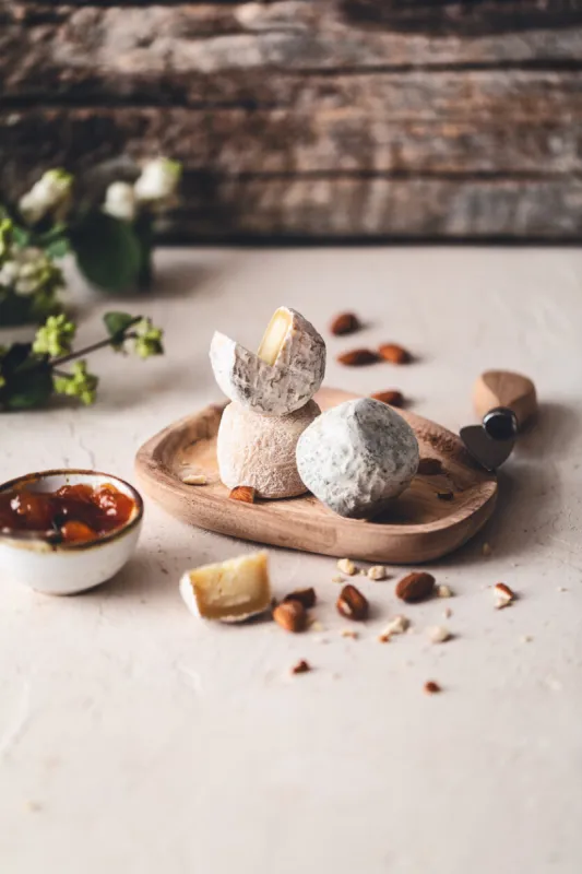 chavignol crottin cheese, goat cheese