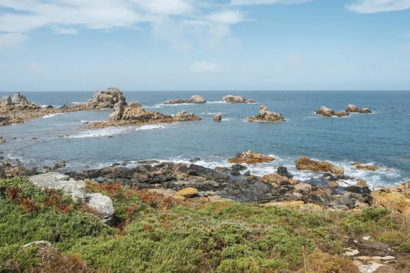 le gouffre, plougrescant, côtes-d'armor, brittany, france