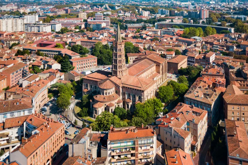 basilica of saint sernin is a roman catholic church in toulouse, france