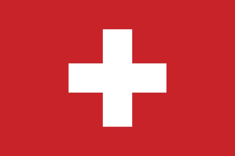 flag design swiss flag on the white background, isolated flat layout for your designs vector illustration