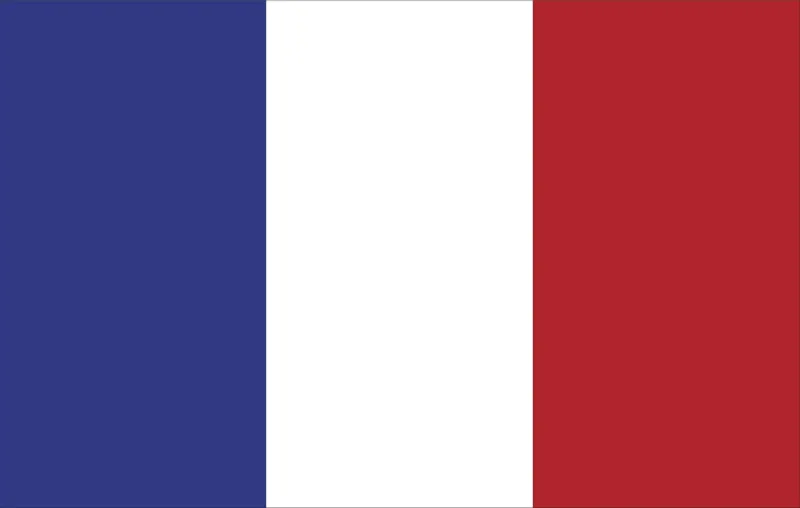 vector illustration of france flag