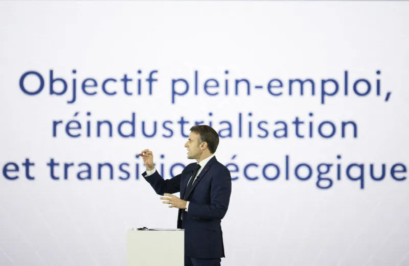 la visite de macron pour marquer les deux ans du plan d'investissement france 2030 - toulouse