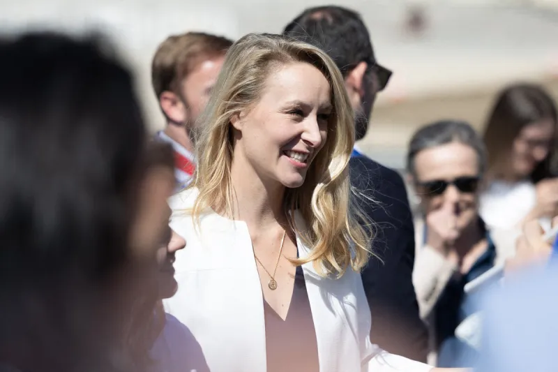 rassemblement de soutien à marine le pen - paris