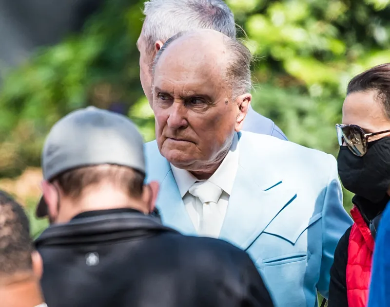 robert duvall and adam sandler on set - philadelphia