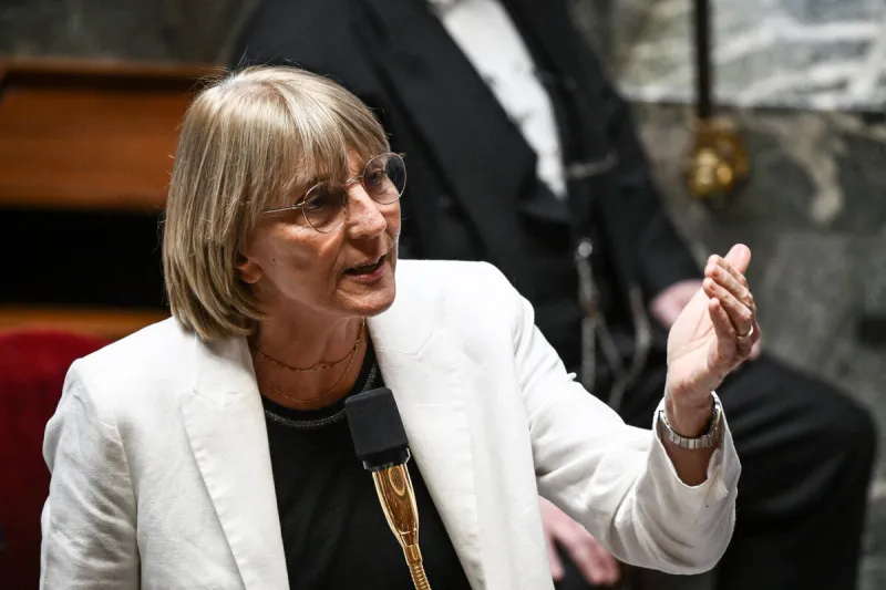 french minister for housing valerie letard speaks during a session of questions to the government at the national assembly in paris on may 21, 2025 photo by firas abdullah abacapresscom