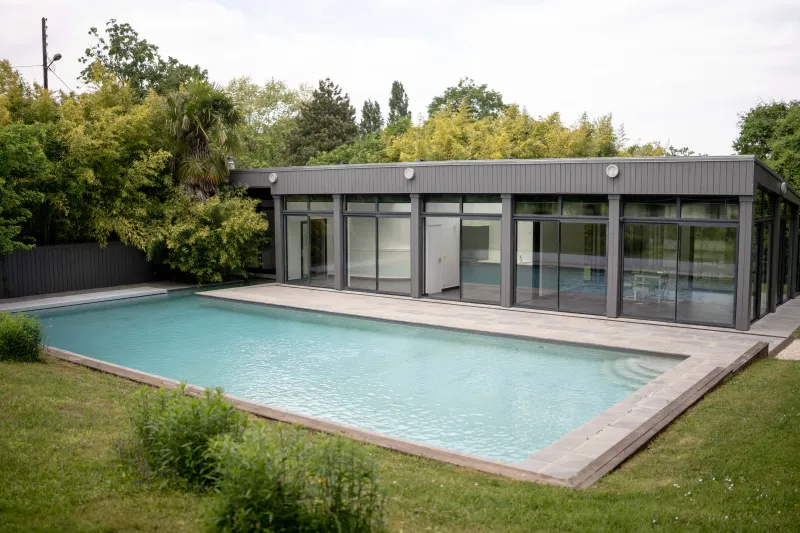 Villa avec piscine de Karl Lagerfeld
