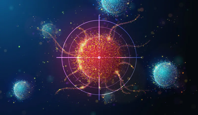 Cancer microscope modèle 3D