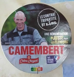 Camembert tripartite Lidl