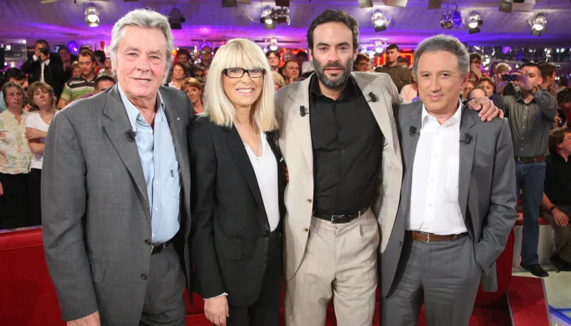 Mireille Darc et Alain Delon