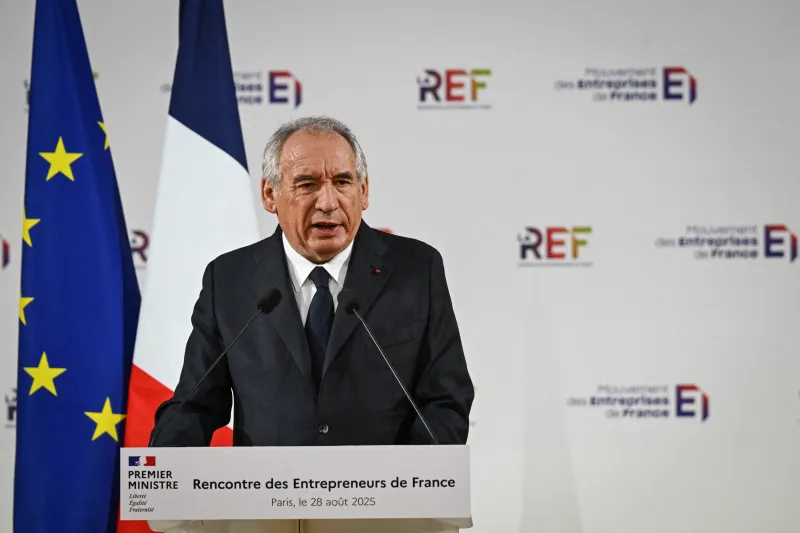 François Bayrou août 2025