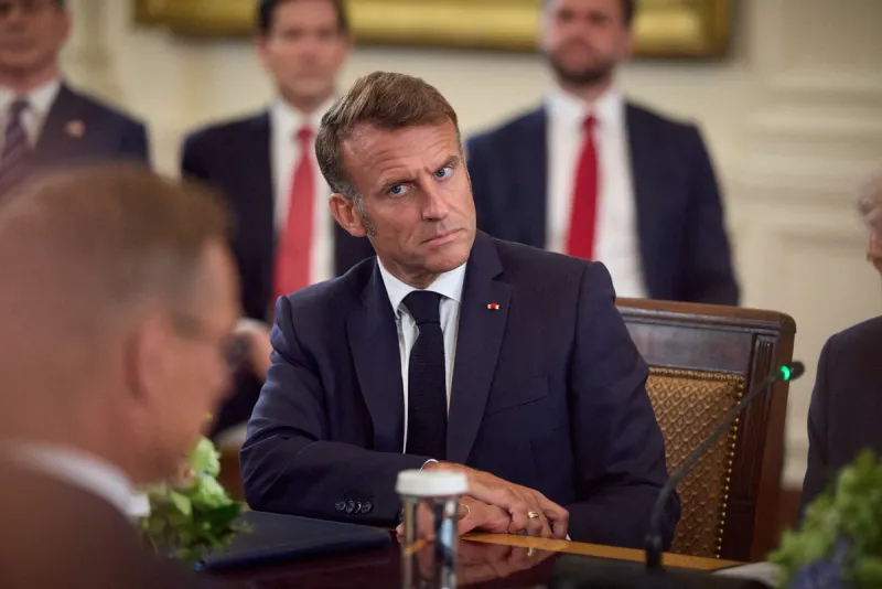 Emmanuel Macron à Washington
