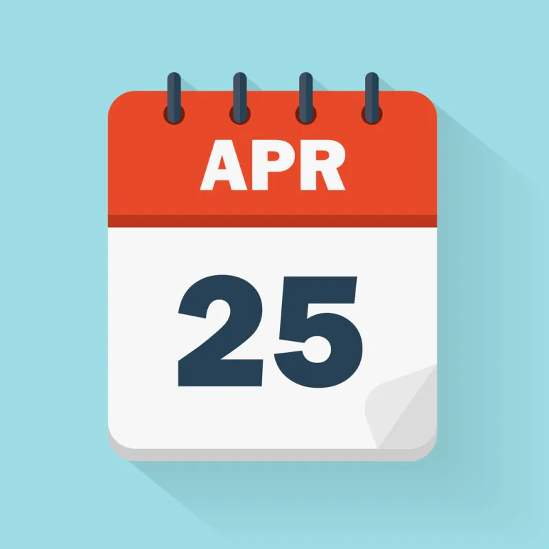 25 avril
