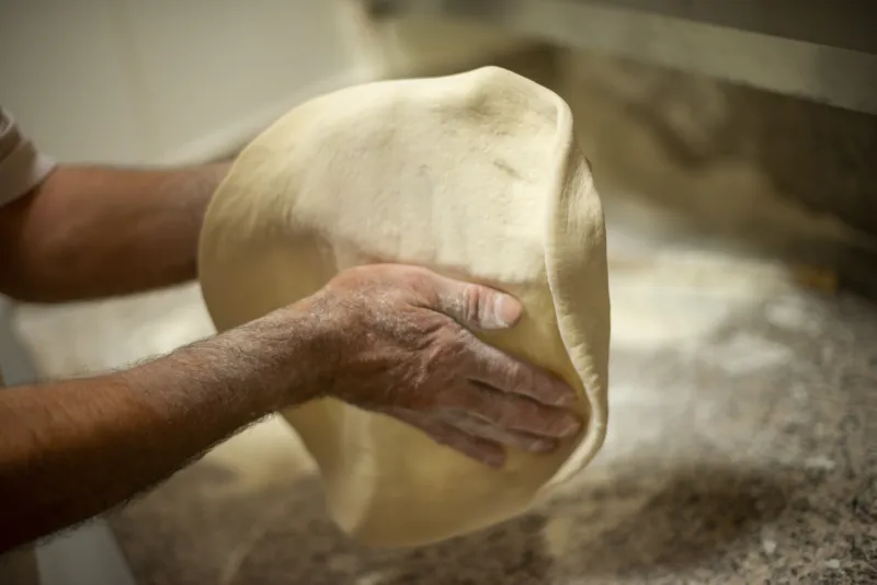 Pâte à pizza