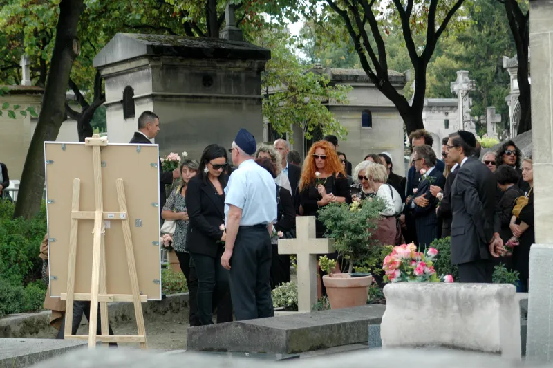 Les funérailles de Valérie Benguigui