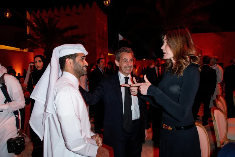Sarkozy Qatar
