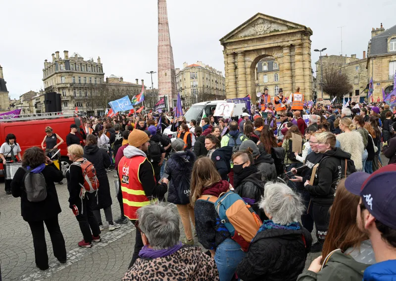 Manifestation Bordeaux