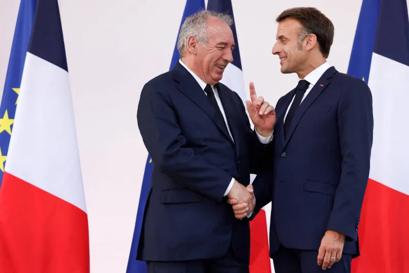 François Bayrou et Emmanuel Macron, juillet 2025