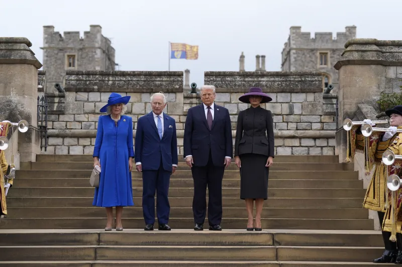 Charles III et Donald Trump