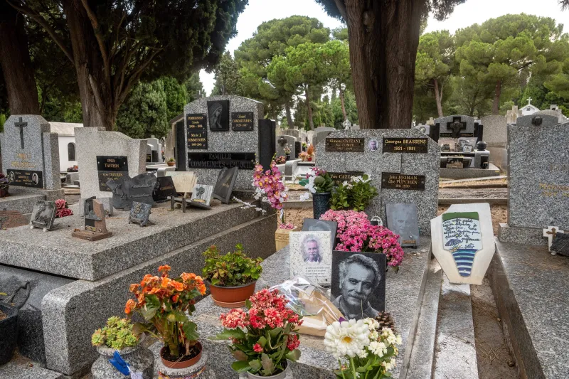 La tombe de Georges Brassens