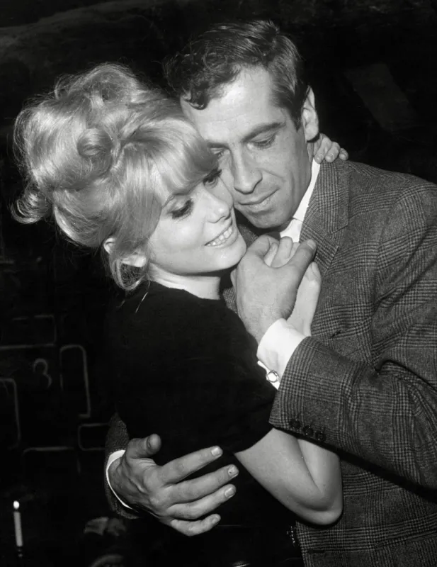 Roger Vadim et Catherine Deneuve