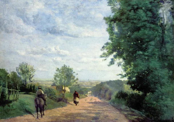 Le chemin de Sèvres, Corot